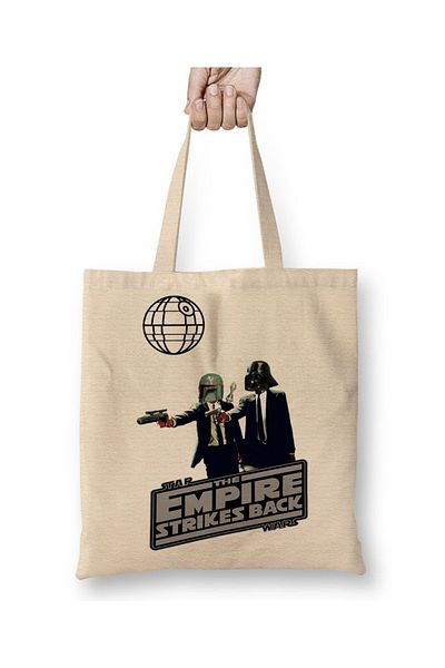 Baskı Dükkanı Star Wars 2 υφασμάτινη τσάντα με μακριά λαβή