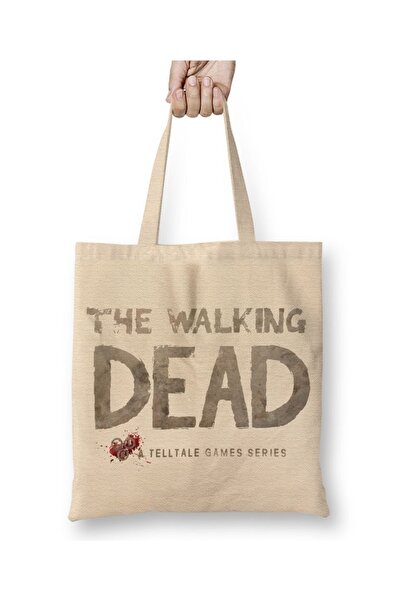 Baskı Dükkanı The Walking Dead Telltale Tribute Cloth Torba Long Sa ručkom