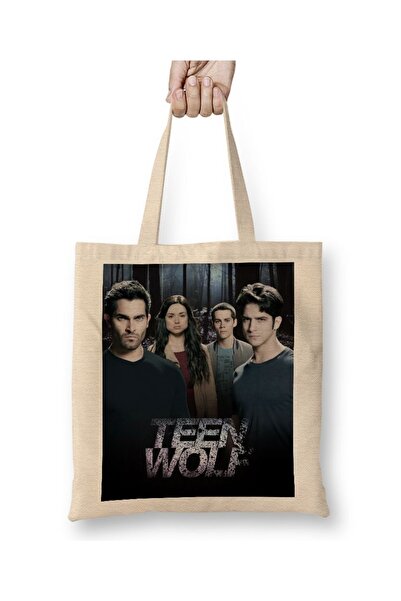 Baskı Dükkanı Teen Wolf 2 Tkanina Torba Duga Sa ručkom