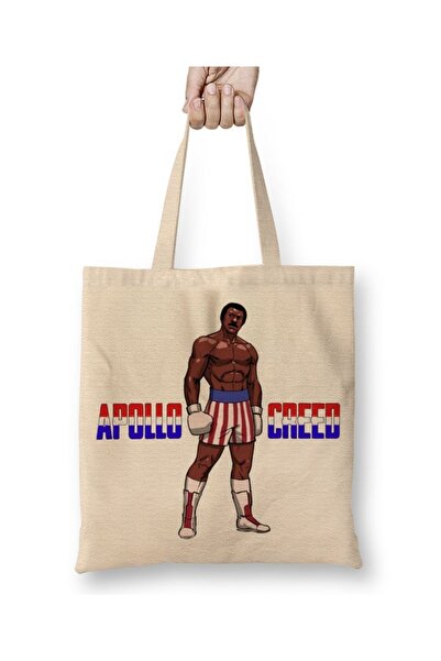 Baskı Dükkanı Apollo Creed tkanina Torba duga Sa ručkom