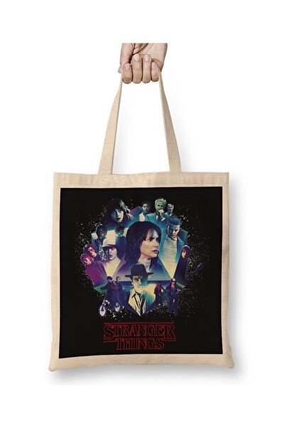 Baskı Dükkanı Stranger Things 3 Tkanina Torba Duga Sa ručkom