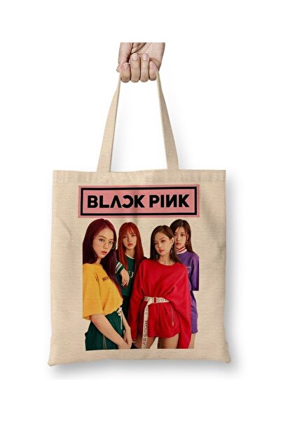 Baskı Dükkanı Blackpink 10 Tkanina Torba Duga Sa ručkom