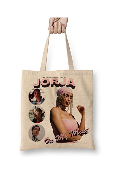 Baskı Dükkanı Jorja Smith Princeza UK Tkanina Torba Duga Sa ručkom