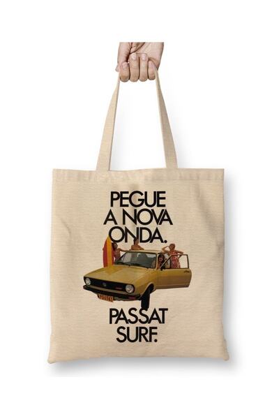 Baskı Dükkanı Passat Surf tkanina Torba duga Sa ručkom