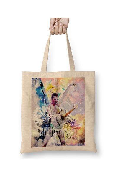 Baskı Dükkanı Freddie Mercury 04 Tkanina Torba Duga Sa ručkom