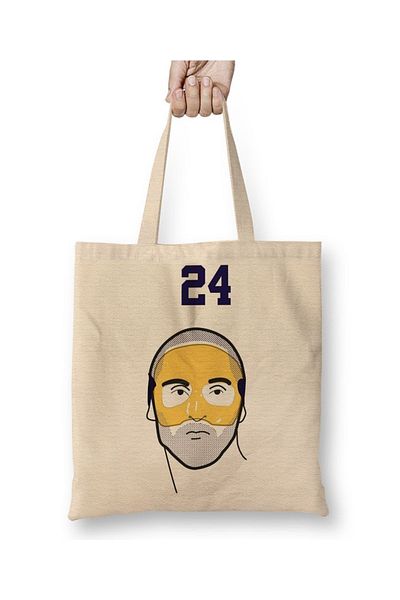 Baskı Dükkanı Υφασμάτινη τσάντα Kobe 24 με μακριά λαβή