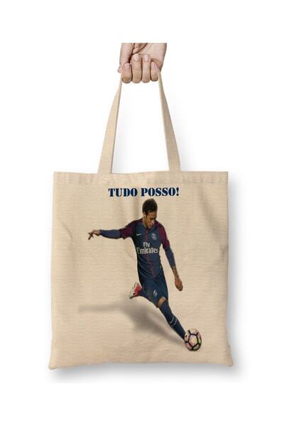Baskı Dükkanı Neymar Jr. Mogu Sve Torba Dugo Sa ručkom