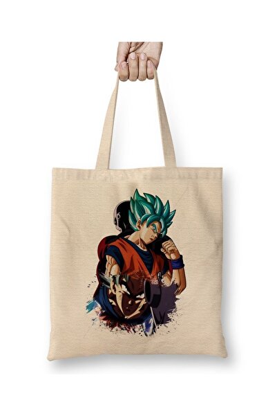 Baskı Dükkanı Goku E Jiren Univerzalni turnir Odjeća Torba Duga Sa ručkom