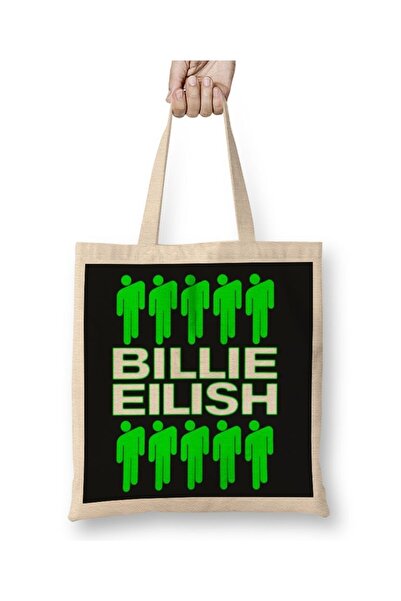 Baskı Dükkanı Billie Eilish 012 Tkanina Torba Duga Sa ručkom