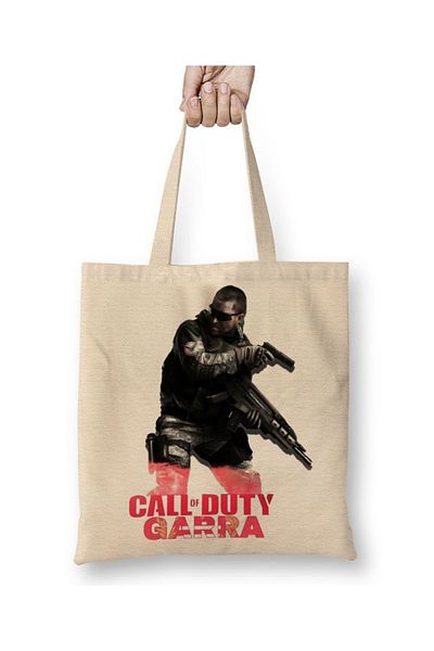 Baskı Dükkanı Υφασμάτινη τσάντα Call Of Duty Garra με μακριά λαβή