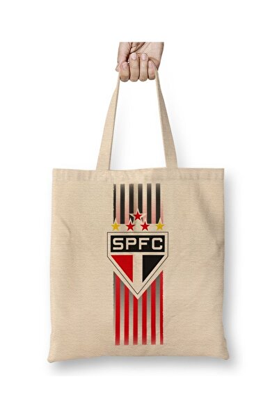 Baskı Dükkanı Spfc Sao Paulo FC Tkanina Torba Duga Sa ručkom