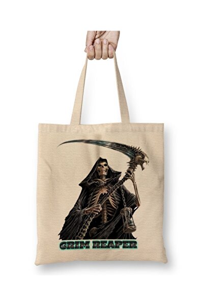 Baskı Dükkanı Grim Reaper 2 Tkanina Torba Duga Sa ručkom