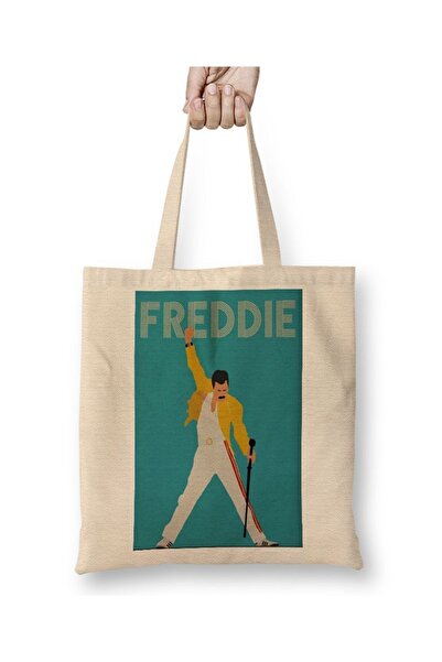Baskı Dükkanı Freddie Mercury 011 Tkanina Torba Duga Sa ručkom
