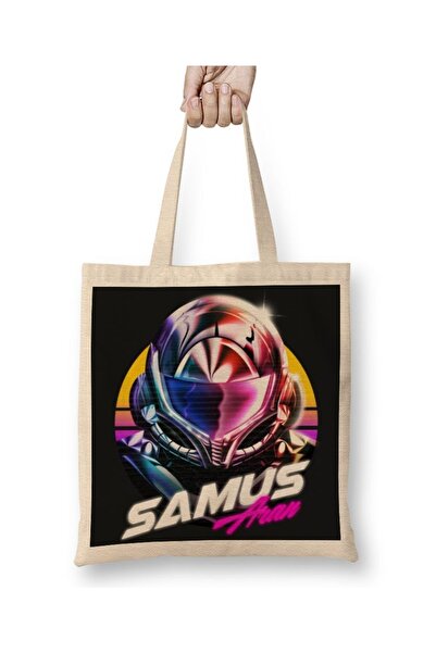 Baskı Dükkanı Metroid Samus Aran Odelo Torba Dugo Sa ručkom