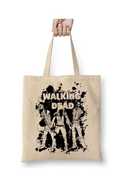 Baskı Dükkanı Walking Dead -terminus Bbq Grill krpa Torba duga Sa ručkom