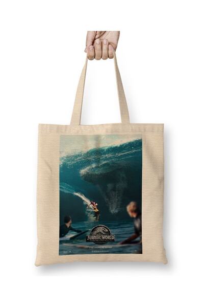 Baskı Dükkanı Tkanina iz Jurskog parka Torba duga Sa ručkom