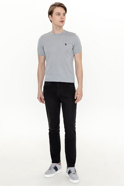 U.S. Polo Assn. Pantaloni negri pentru bărbați