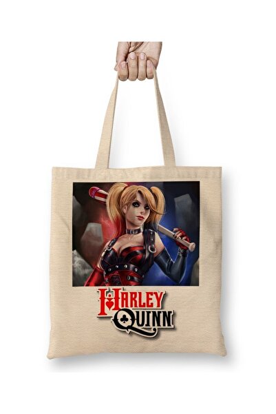 Baskı Dükkanı Harley Quinn tkanina Torba duga Sa ručkom