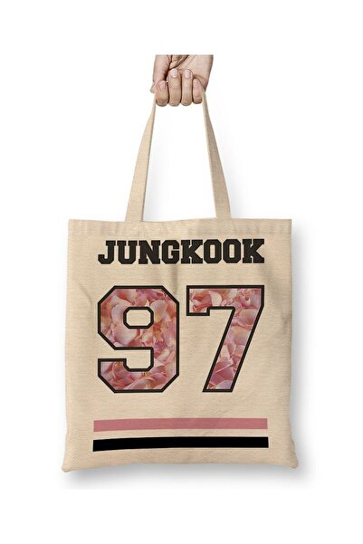 Baskı Dükkanı Bts Jungkook 97 Tkanina Torba Dugačka Sa ručkom