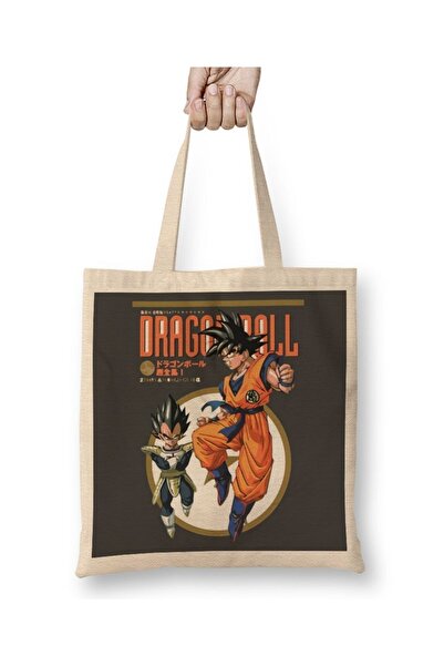 Baskı Dükkanı Avanture Dragon Ball tkanina Torba duga Sa ručkom