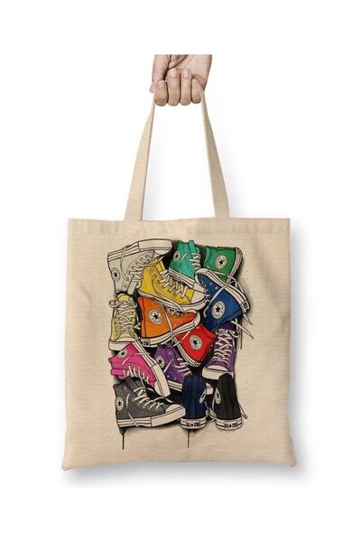 Baskı Dükkanı Stylo Tennis 1 Tkanina Torba Duga Sa ručkom