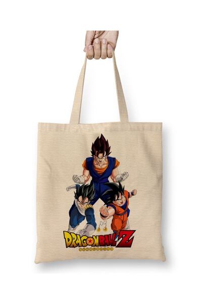 Baskı Dükkanı Dragon Ball Z tkanina Torba dugačka Sa ručkom