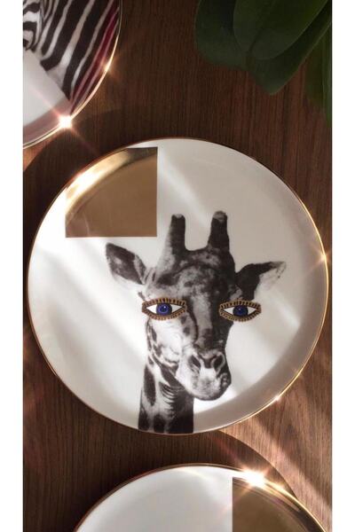 Porland Wild Life 4'lü Pasta Takımı 20 Cm
