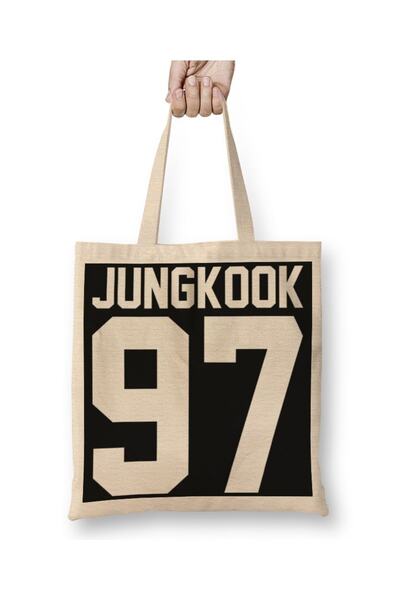 Baskı Dükkanı Bts Jungkook odeća Torba duga Sa ručkom