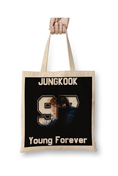 Baskı Dükkanı BTS Young Forever Чонгук Сумка з довгими ручками