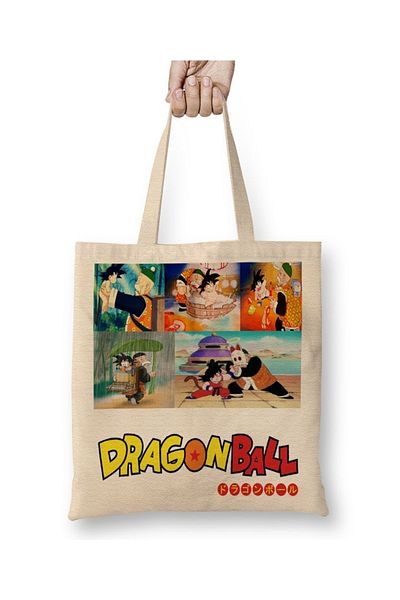 Baskı Dükkanı Υφασμάτινη τσάντα Dragon Honey Anime με μακριά λαβή