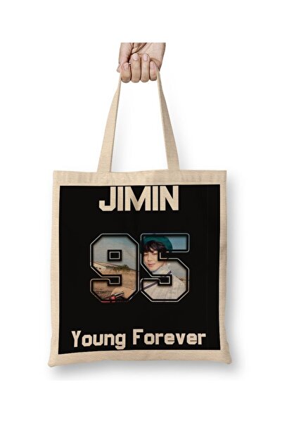 Baskı Dükkanı Bts Young Forever Jimin Сумка без ручок з довгими ручками