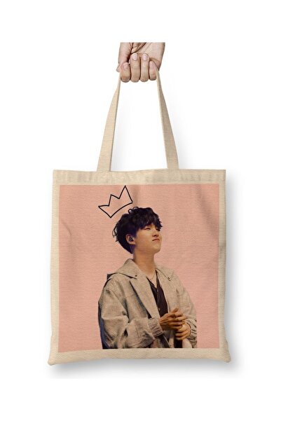 Baskı Dükkanı Suga Aesthetic Bts tkanina Torba duga Sa ručkom