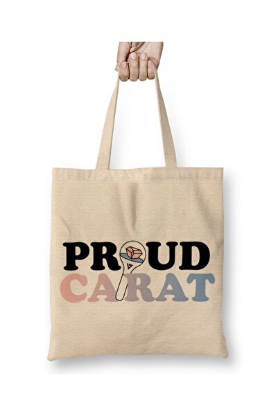 Baskı Dükkanı Proud Carat Seventeen Tkanina Torba Duga Sa ručkom