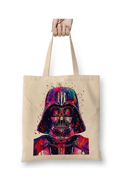 Baskı Dükkanı Darth Vader krpa za farbanje Torba dugačka Sa ručkom