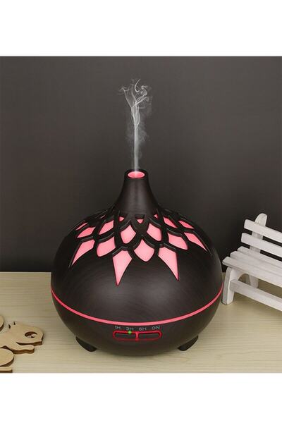 BigSale Hava Nemlendirici Aromatik Oda Kokusu Difüzörü Buhar Ultrasonik Led I...