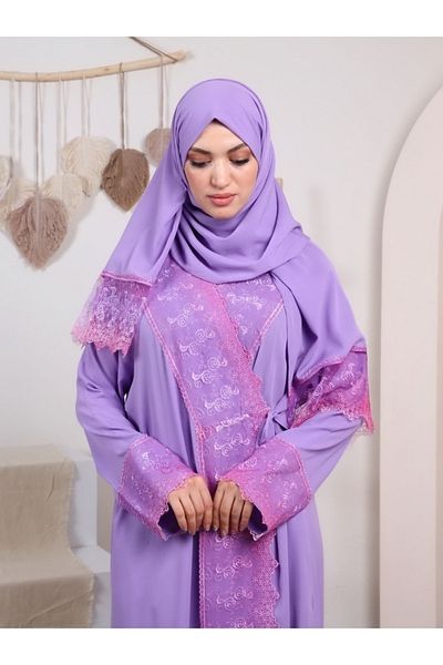 Reis Lilac Mevlut and Prayer Shawl Dress