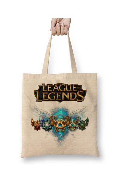 Baskı Dükkanı League Of Legends Lol Tkanina Torba Duga Sa ručkom