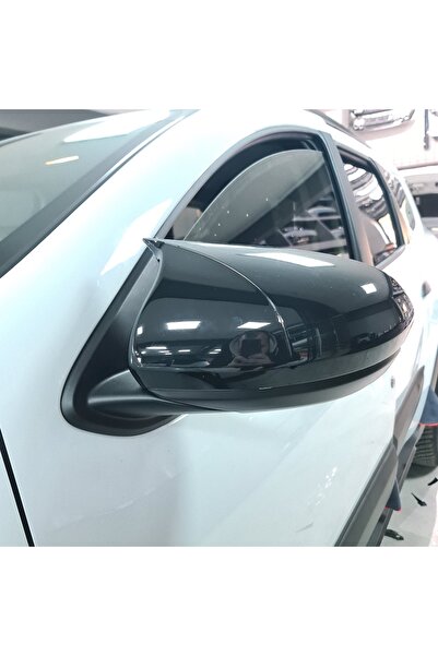 HYM TUNİNG Duster Yarasa Ayna Kapak Parlak Siyah Abs Plastik, 2018 Sonrası, P...