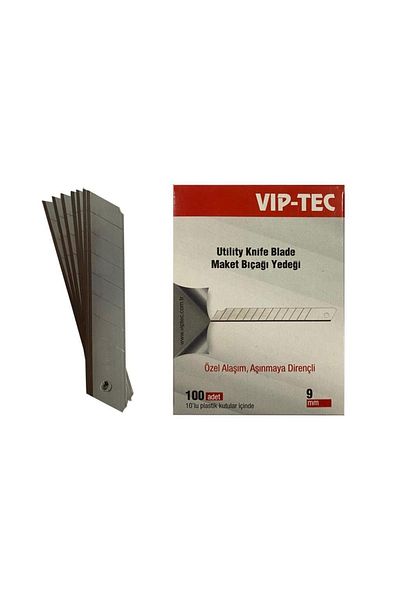 Vip-Tec Model Knife (Falçata) Refill 9 Mm (Small) Vt876000 10 pcs