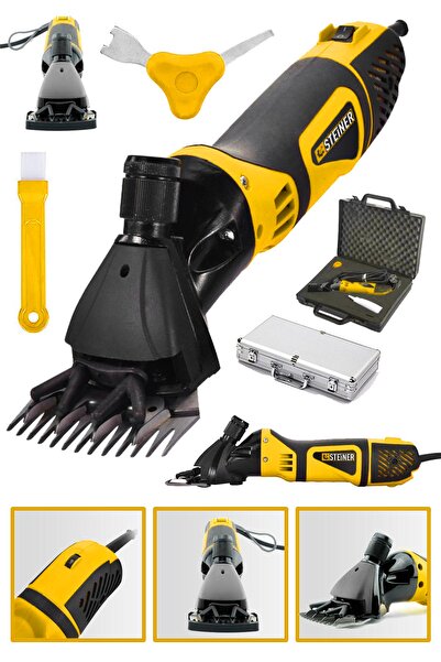 STEİNER Alman 3800 W Devir Ayarlı Çelik Şanzuman Bakır Sargılı Koyun Kırkma K...