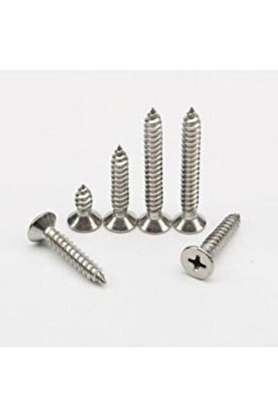 Akdeniz Sunta Vidası 5x80 Sunta Vidası-8 Cm Vida-50 Adet