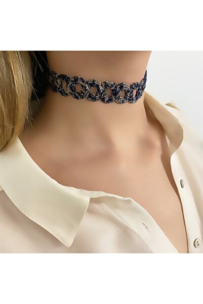 takıperest Havalı Choker Tasma Kolye