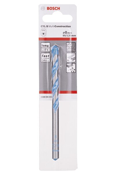 Bosch Matkap Ucu Cyl 9 Multi Const 8x120 mm