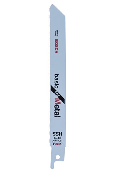Bosch S 918 Af Basic For Metal 5'li Panter Testere Bıçağı - 2608651780