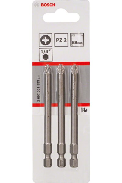 Bosch Extrahard Pz 2*89 Mm 3'lü Vidalama Ucu - 2607001583