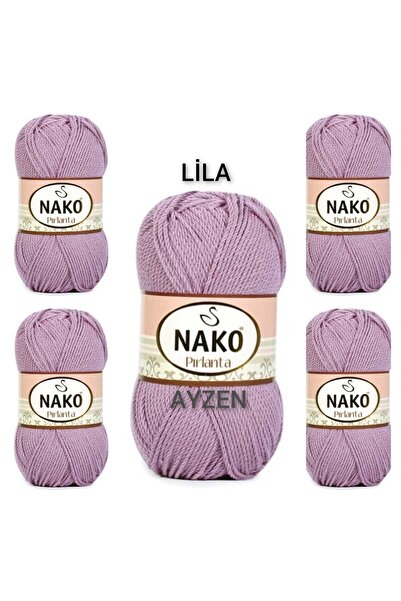 NAKO Pırlanta Orgu Ipi 5li Paket ( 100gr X 5 Adet)