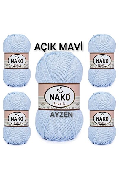 NAKO حبل أورجو الماسي 5 عبوات (100 جرام × 5 قطع)