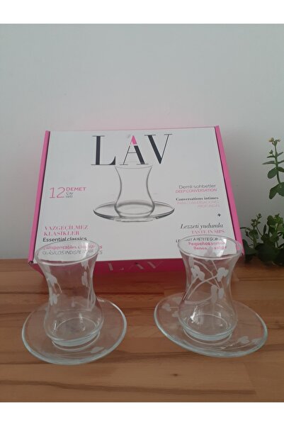 Sele Home Lav Demet 12 Parça Çay Seti