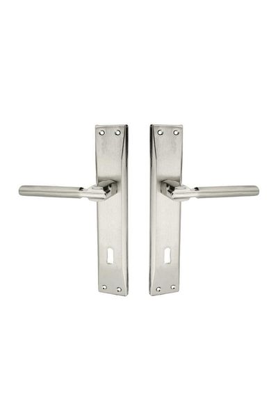 ARON Sofuoğlu Fırat Florya Mirrored Nickel Satin (room) Door Handle Aluminum / Steel