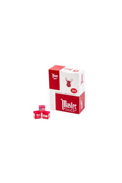 ELİT BİLARDO Master Gross 144'lü Kırmızı Istaka Tebeşiri